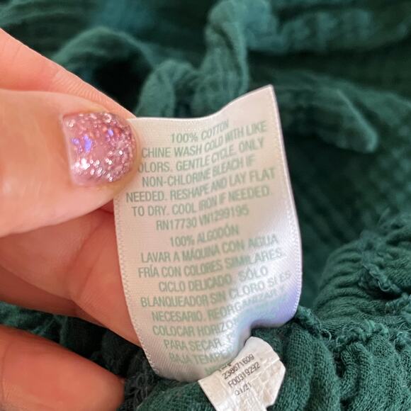 Kona Sol Women’s Midi Cover Up Dress Gauze Size S/M Swim Beach Summer - Picture 5 of 5